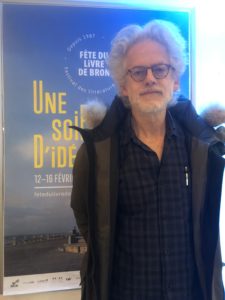VICENÇ BATALLA | El escritor Santiago H. Amigorena, en la Fiesta del Libro de Bron en febrero